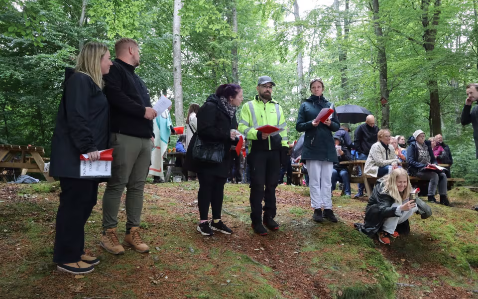 Sankt Hans aften ved Letbæk Sø 2025