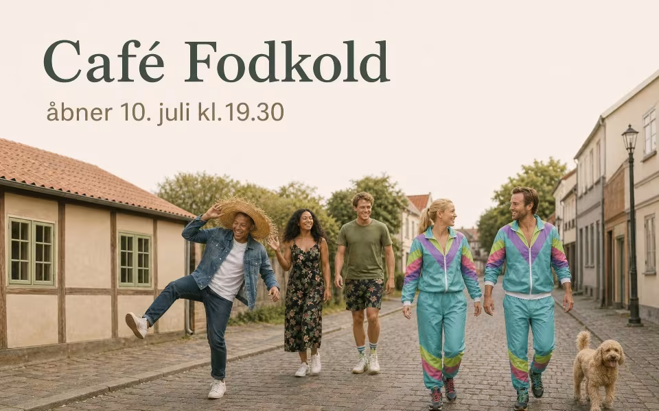 Café Fodkold åbner 10. juli kl.19.30