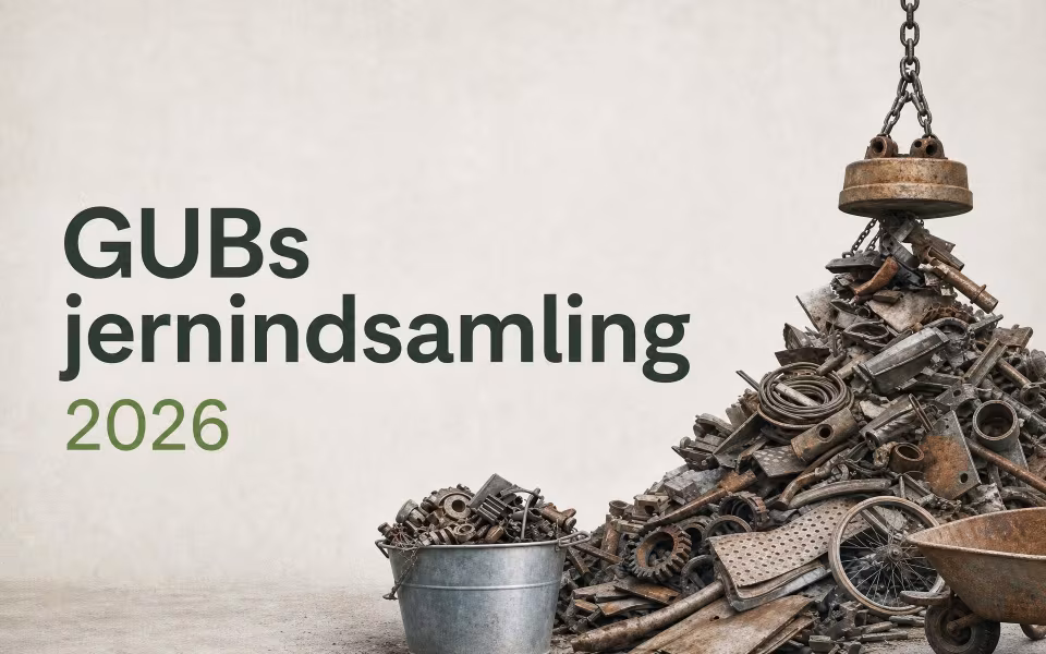 GUBs jernindsamling 2026