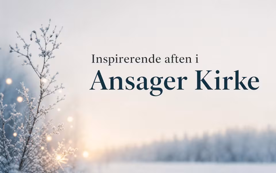 Inspirerende aften i Ansager Kirke