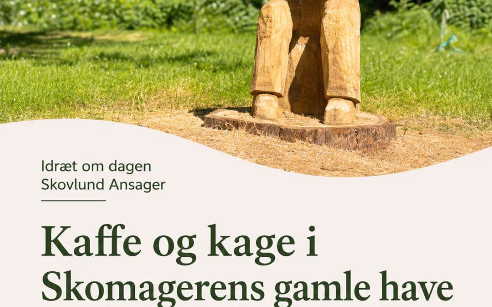 Gåtur slutter med kaffe og kage