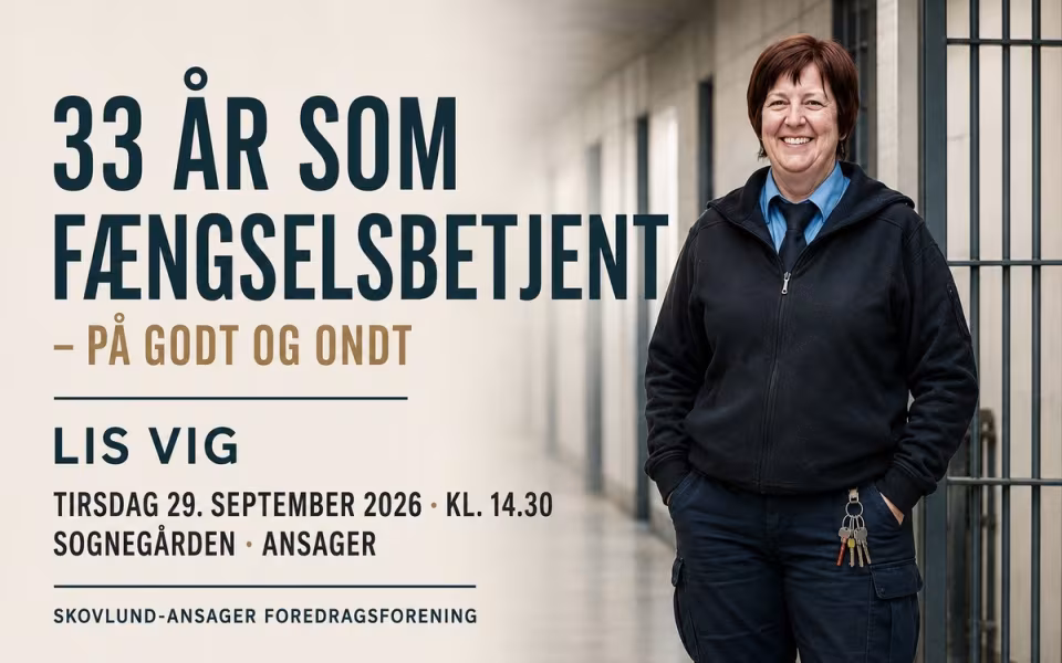 Lis Vig fortæller om 33 år som fængselsbetjent