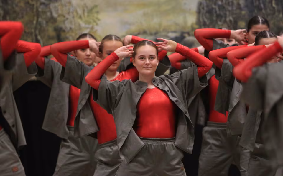 Forårsstemning i Outrup med GUB Gymnastik