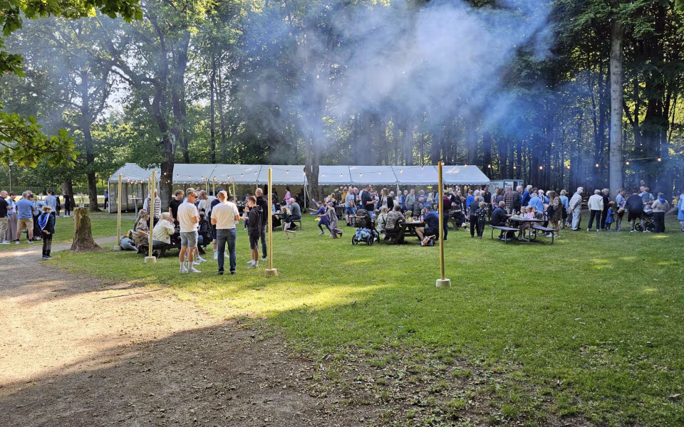 Billeder fra Midsommerfest I Tistrup anlæg 2025