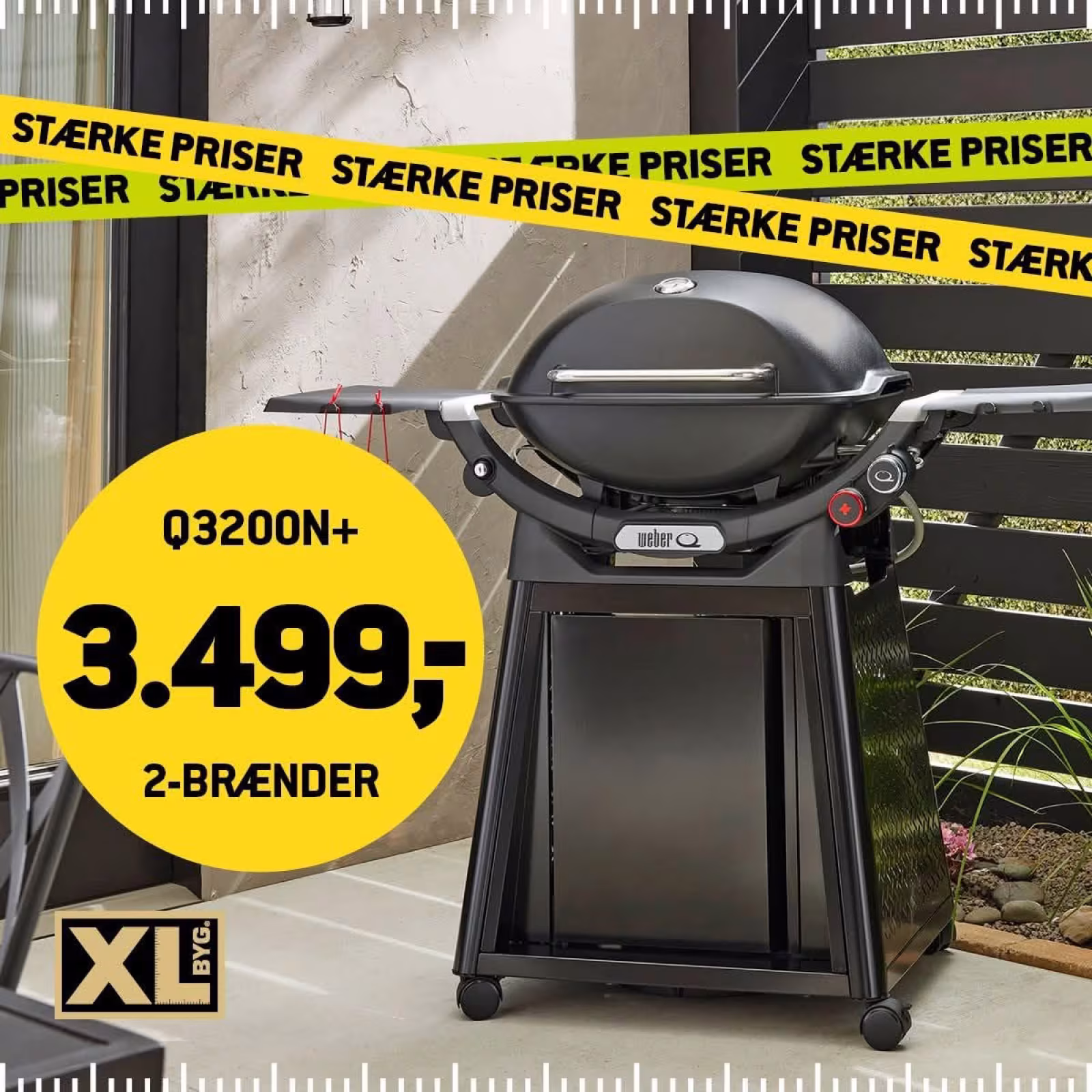 Weber Q3200N+ tilbage på lager