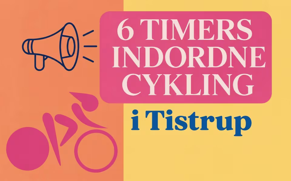 6 timers indordne cykling i Tistrup