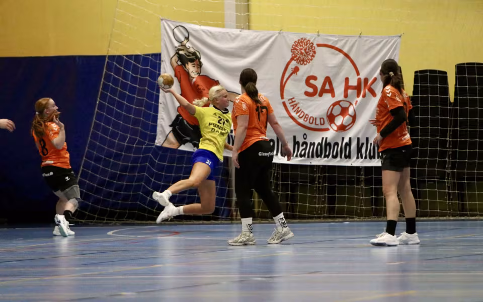 SA HK Kvindehold Triumpherede Hjemme