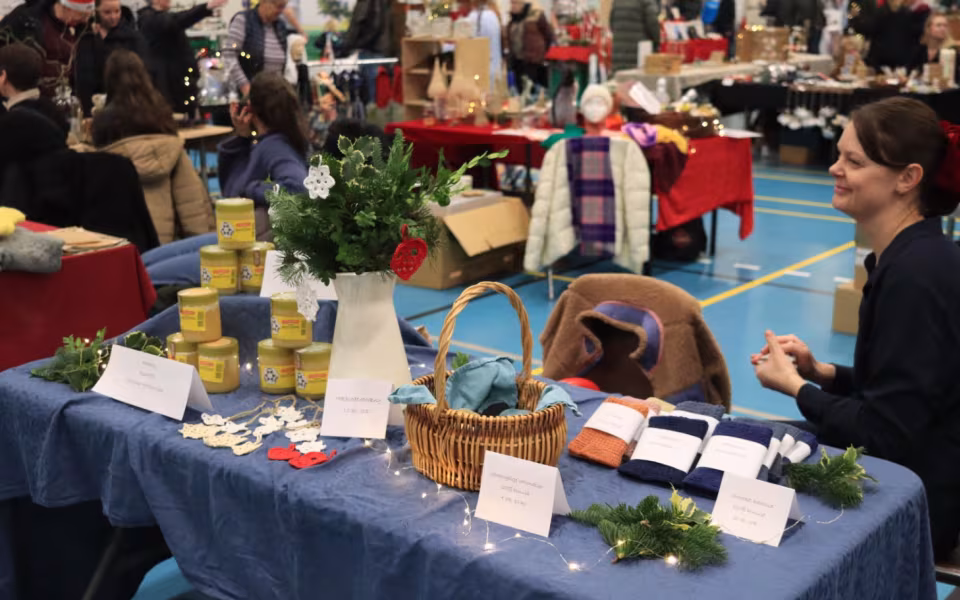Julemarkedets hygge venter i Billum