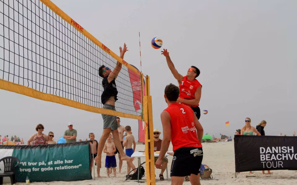 Semifinaler i beachvolley ved Henne