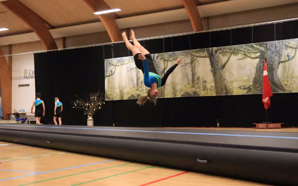 Forårsstemning i Outrup med GUB Gymnastik