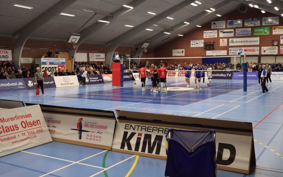 Europæisk volleyball vender tilbage