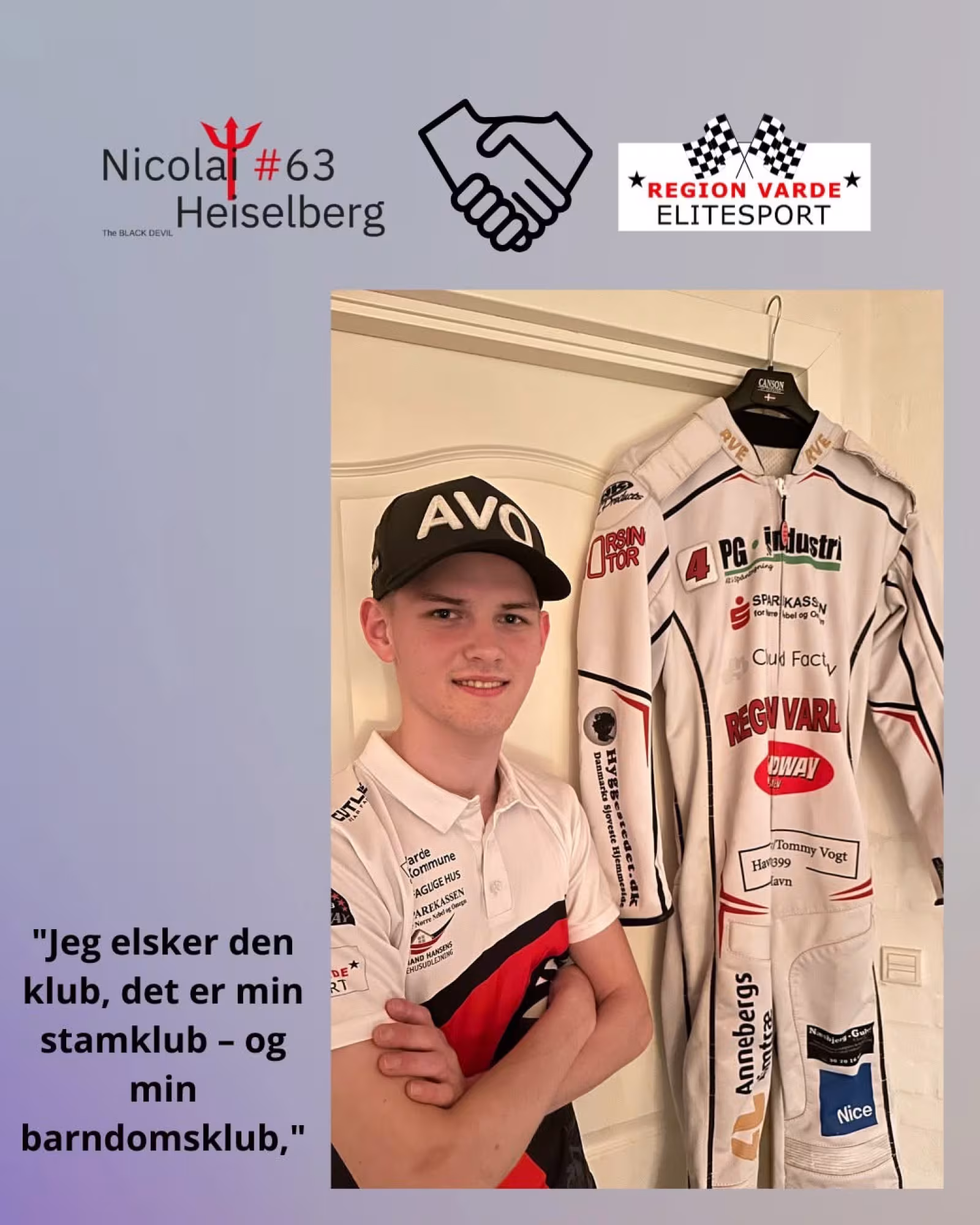 Nicolai Heiselberg Forlænger Med RVE