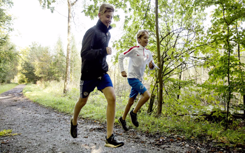 10 km løberute, Hoverdal