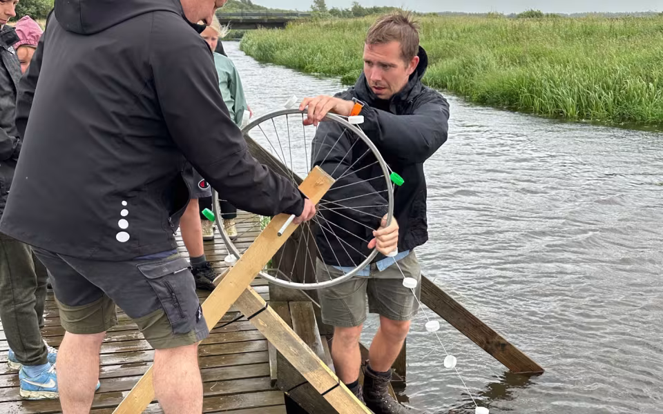 Ansager FDF på sommerlejr