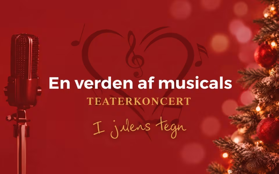 En verden af musicals- Teater koncert i Julens tegn