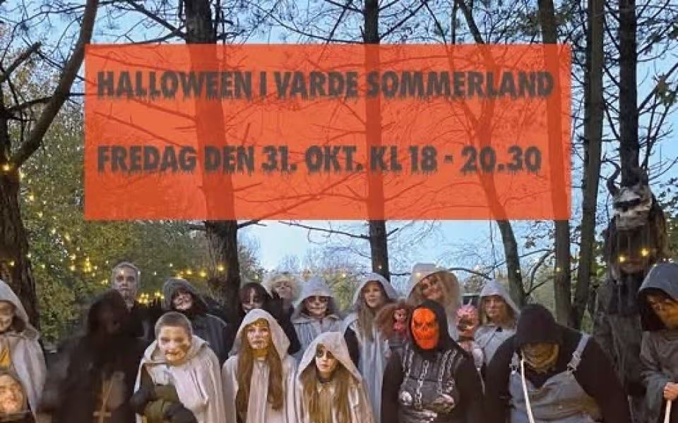Halloween-uhygge i Varde Sommerland