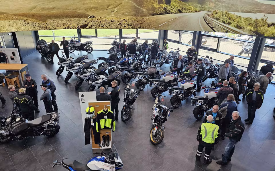 bød Xpedit BMW Motorrad forhandler i Ølgod velkommen til et åbent hus-arrangement.