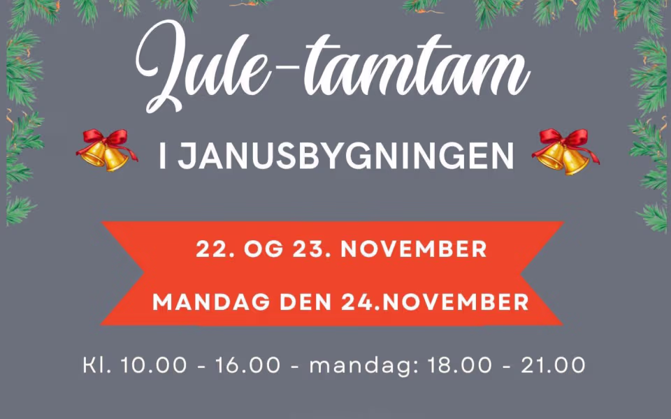 Jule-tamtam i JANUSBYGNINGEN