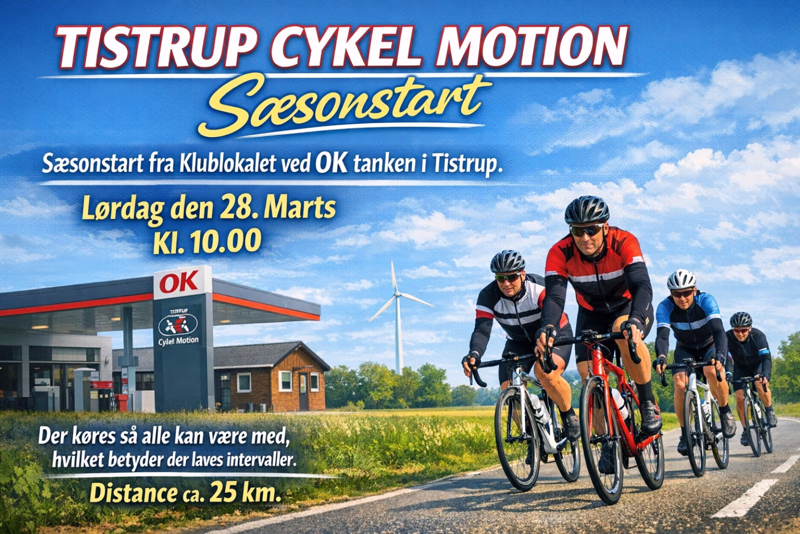Sæsonstart for TISTRUP CYKEL MOTION 2026