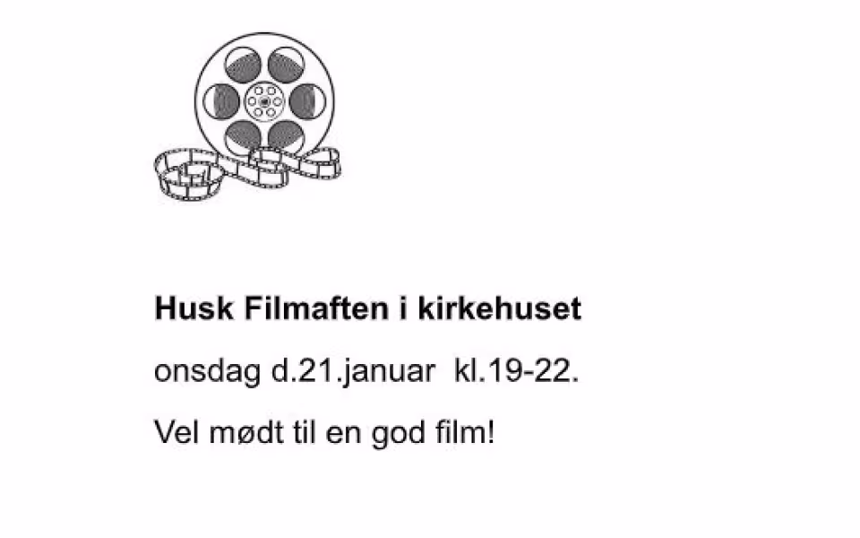 Filmaften i kirkehuset