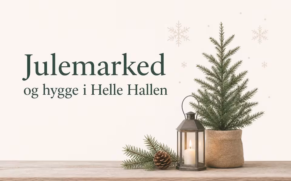 Julemarked og hygge i Helle Hallen