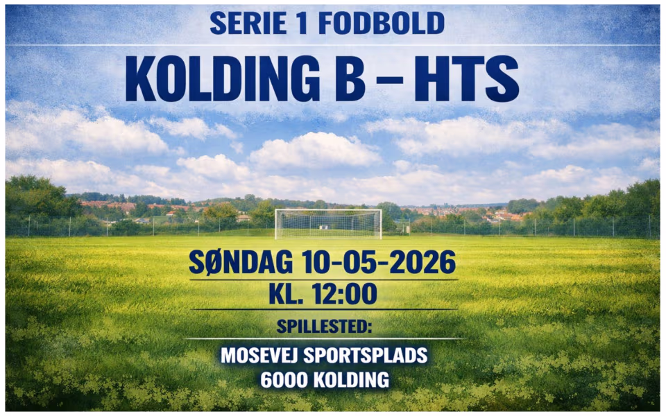Serie 1 fodbold Kolding B – HTS