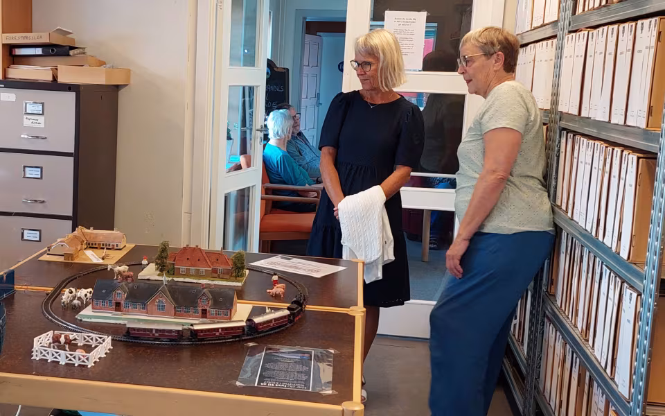 Togudstilling om Varde Grindstedbanens betydning for Ansager