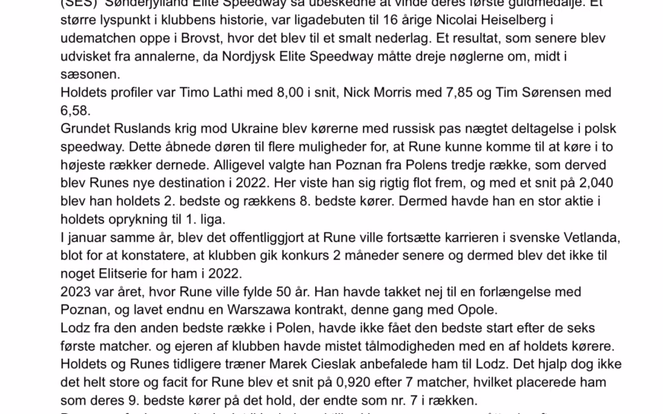 Rune Holta (del 3)