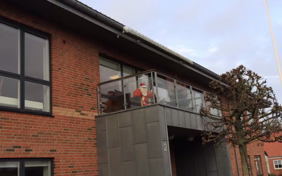 Julen reddet med Julemandens vækning