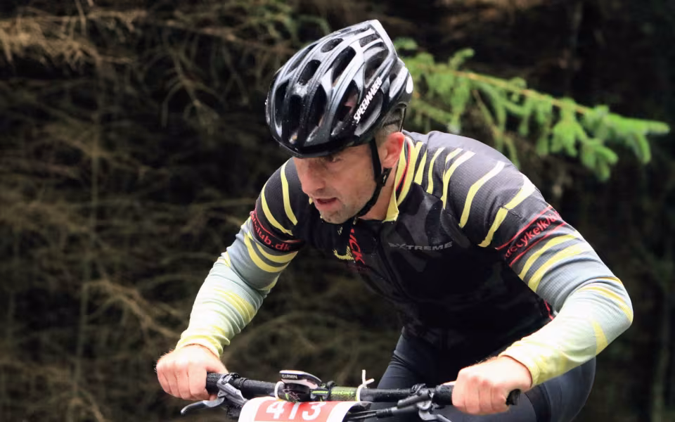 Mountainbike ryttere imponerede trods vådt vejr
