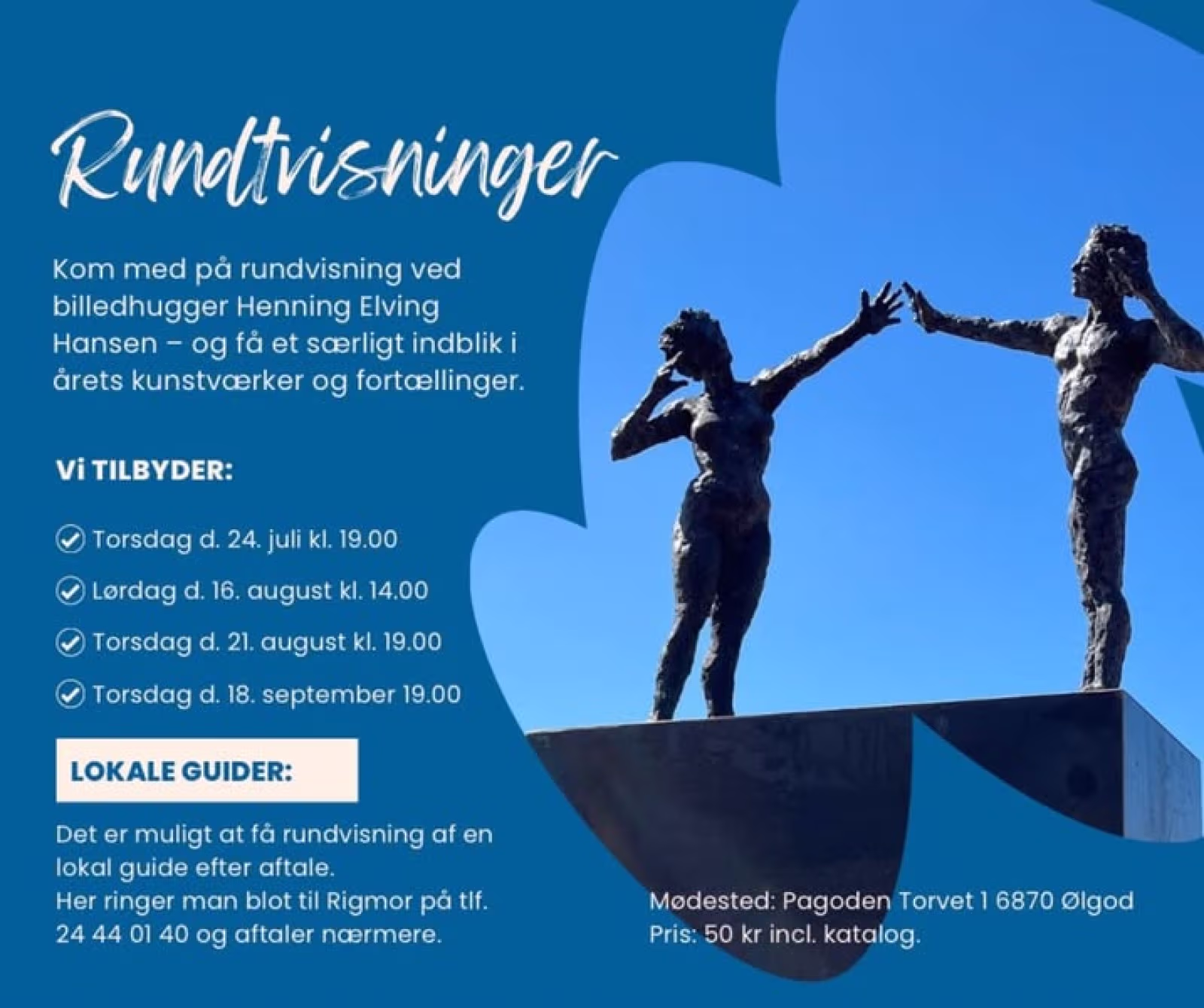 Kom med på rundvisning - Skulpturudstilling 2025
