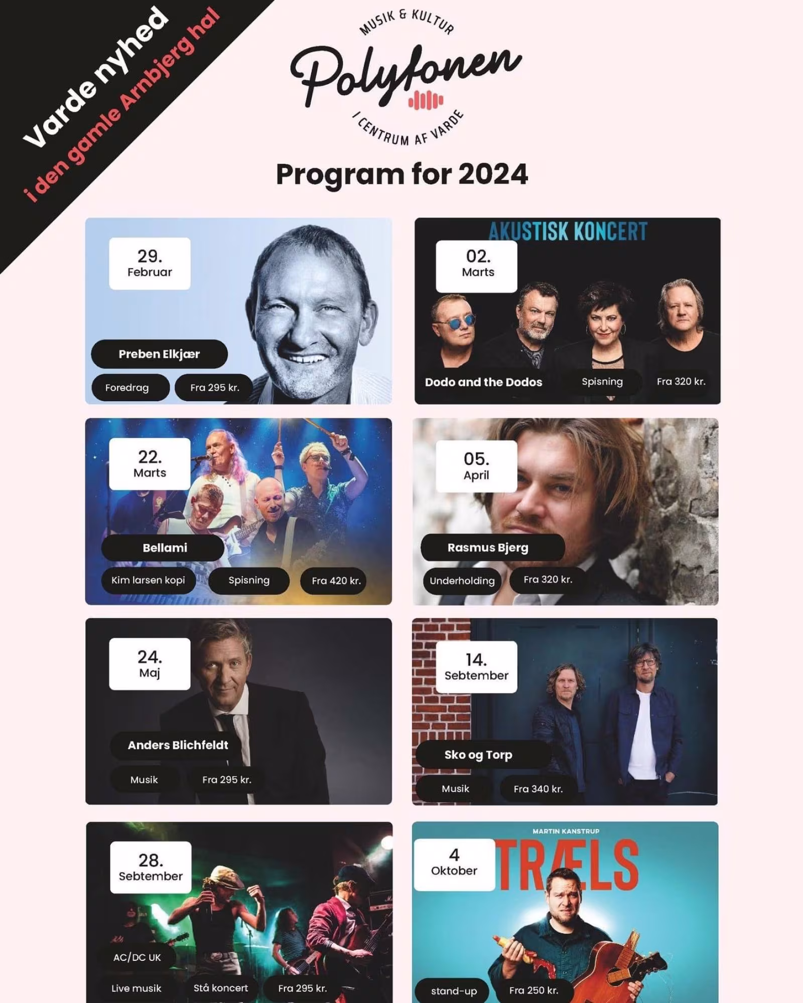 Polyfonens Program 2024
