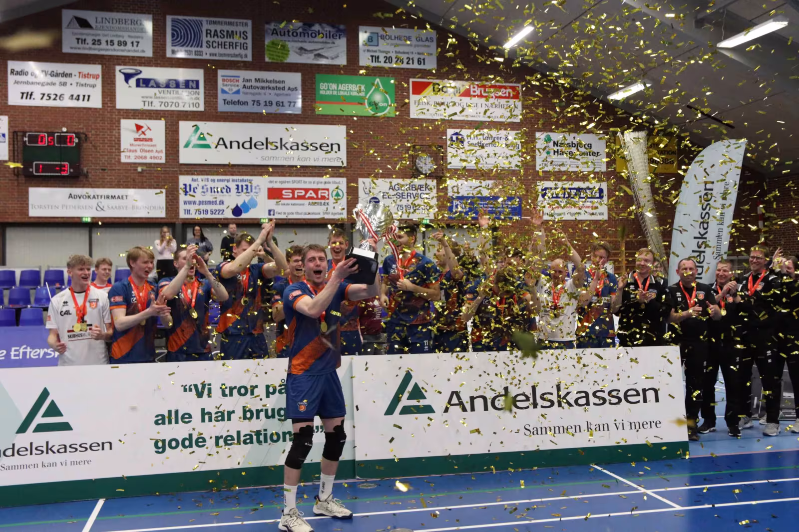 Odense Volley med DM pokalen