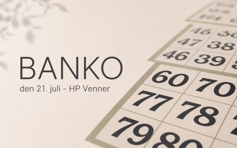Banko den 21. juli - HP Venner