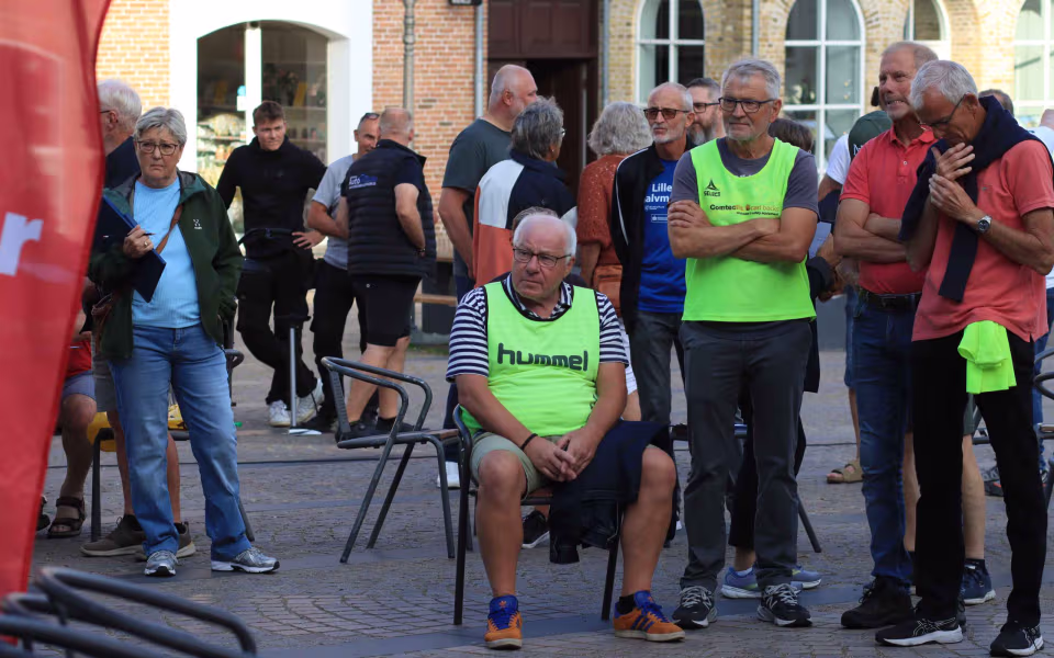 Sponsorløb skabte fest på torvet