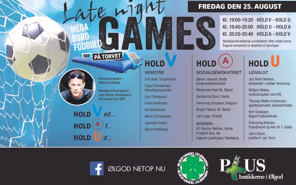 Ny kommentator ved Late Night bordfodbold