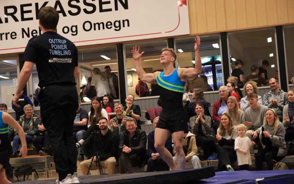 Forårsstemning i Outrup med GUB Gymnastik