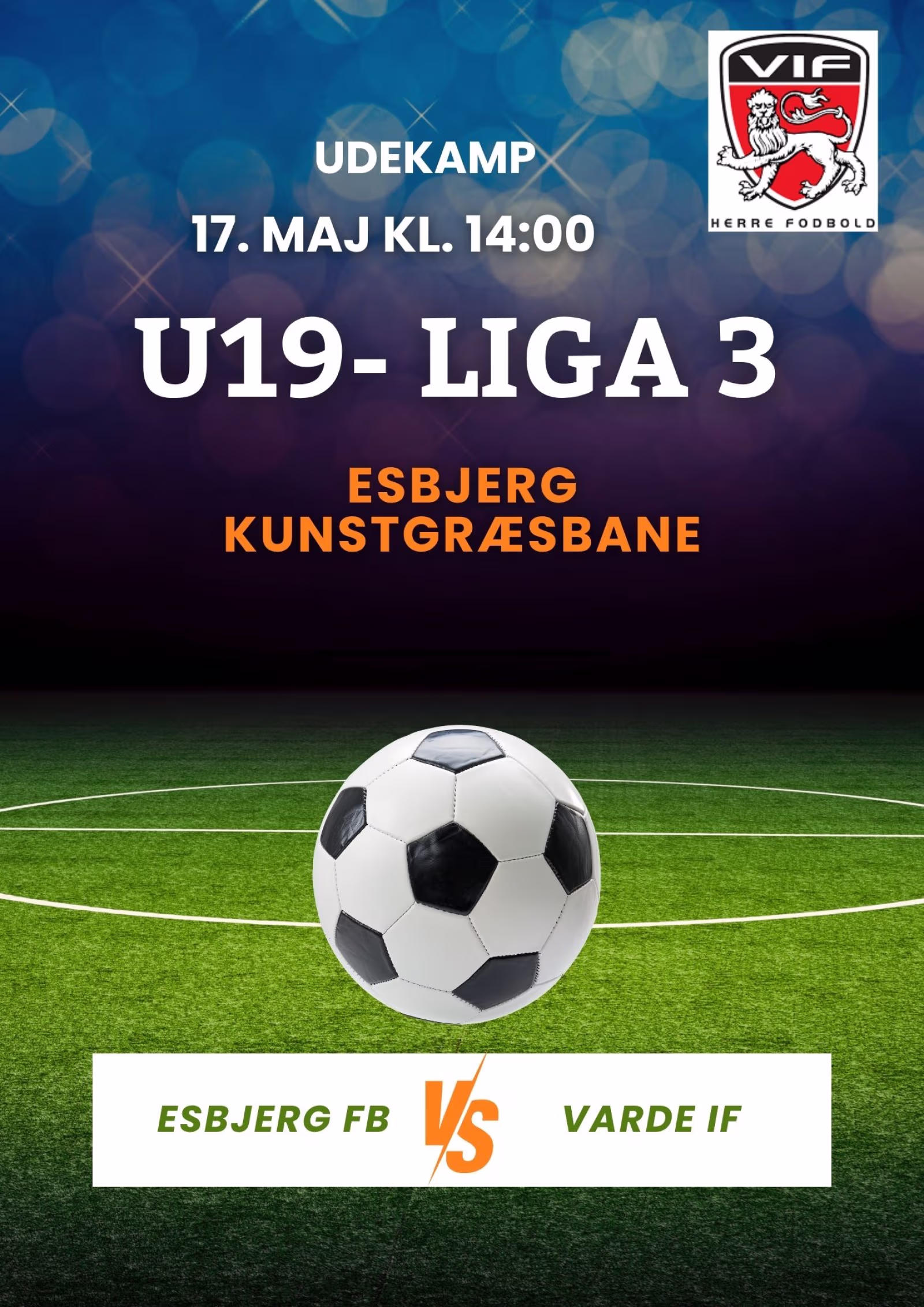 U 19 Liga 3 ude mod EFB