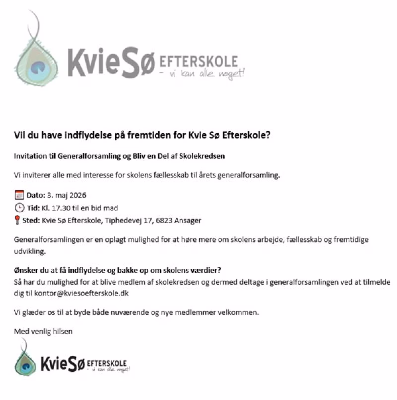 Bliv en del af Kvie Sø Efterskole