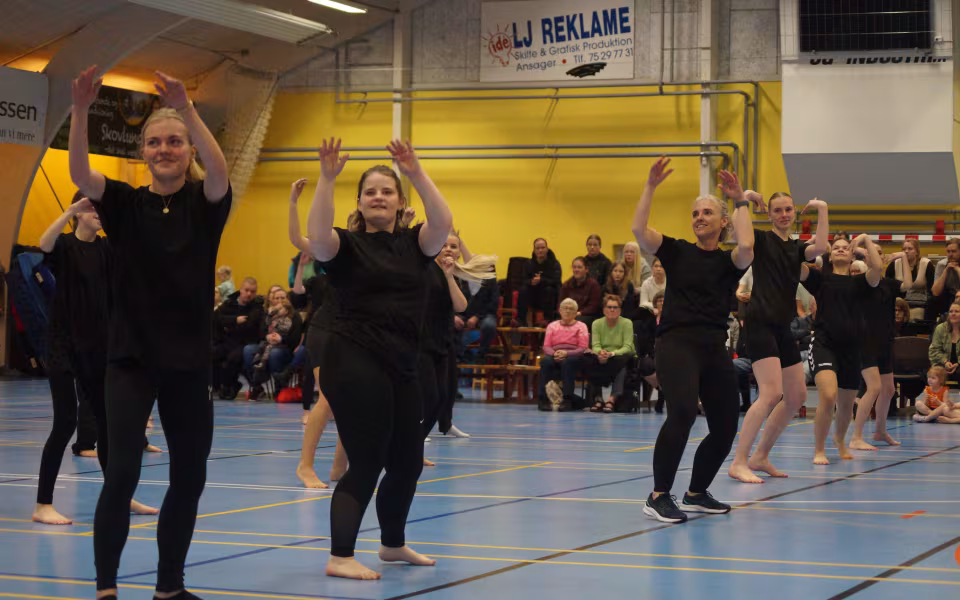 Gymnastikopvisning 2023 i Ansager