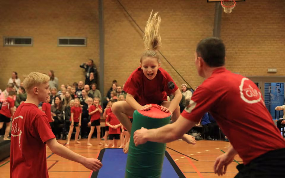 Stor succes ved DGI's opvisning