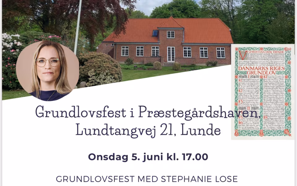 GRUNDLOVSFEST MED STEPHANIE LOSE OG De 5 KLARINETTER