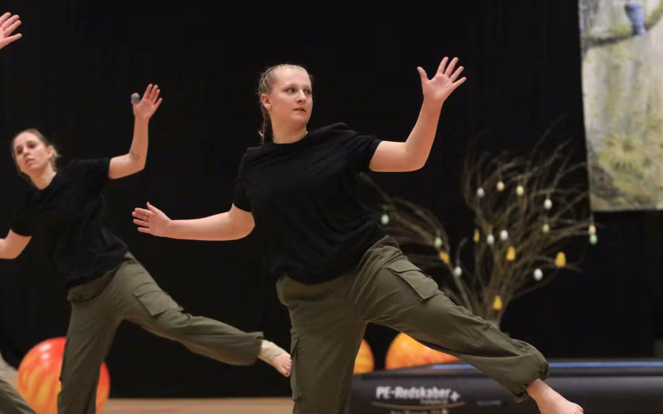 Forårsstemning i Outrup med GUB Gymnastik