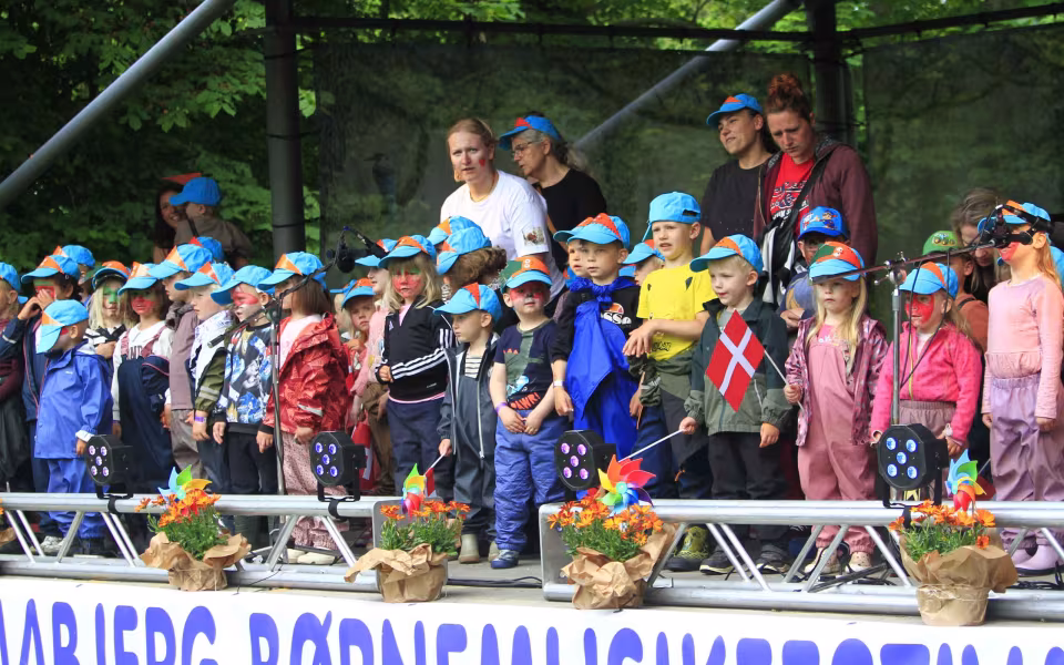 Børnemusik festival i Outrup strålende succes