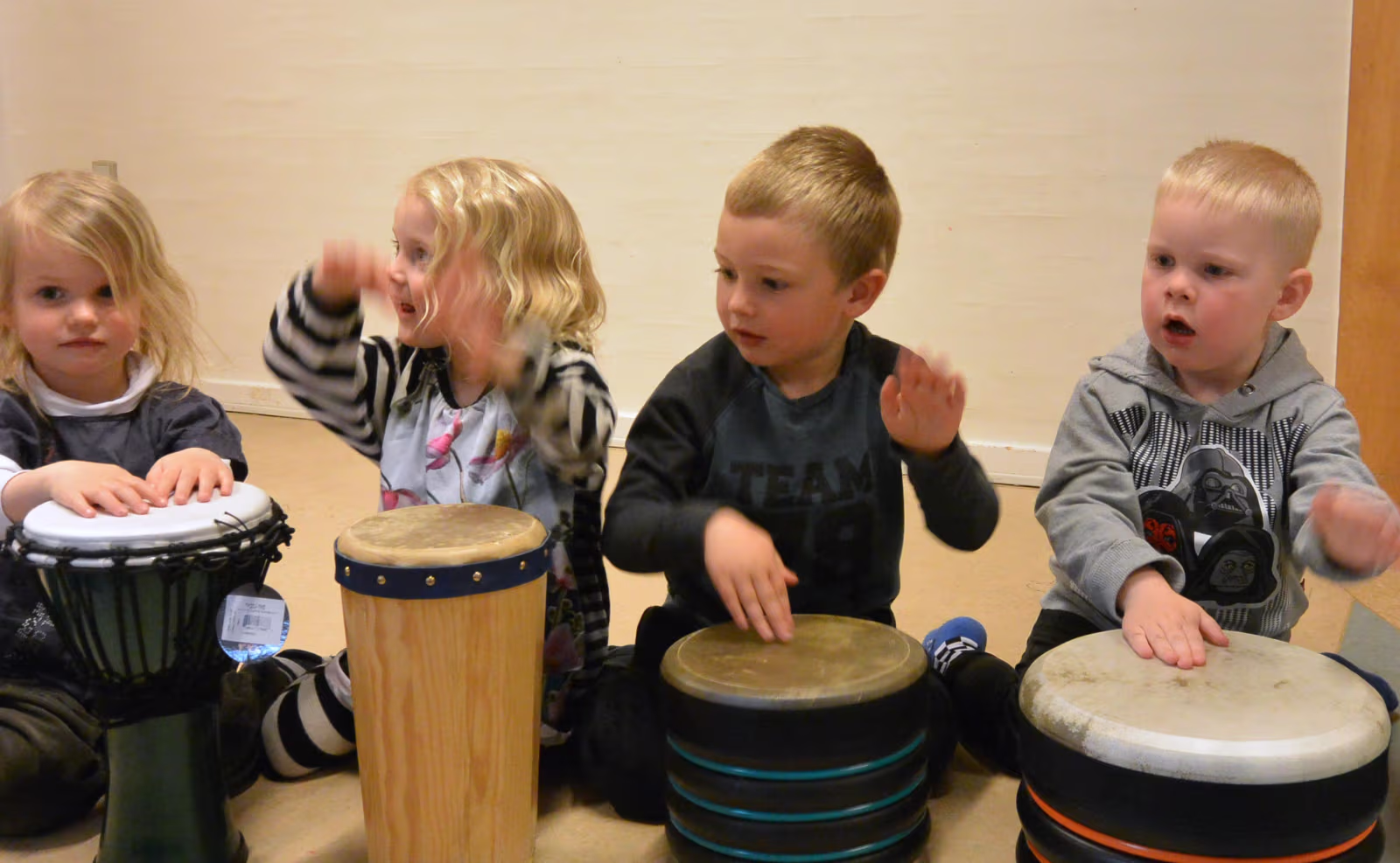 Musik og kreativitet i børnehaven, dagplejen og skolen