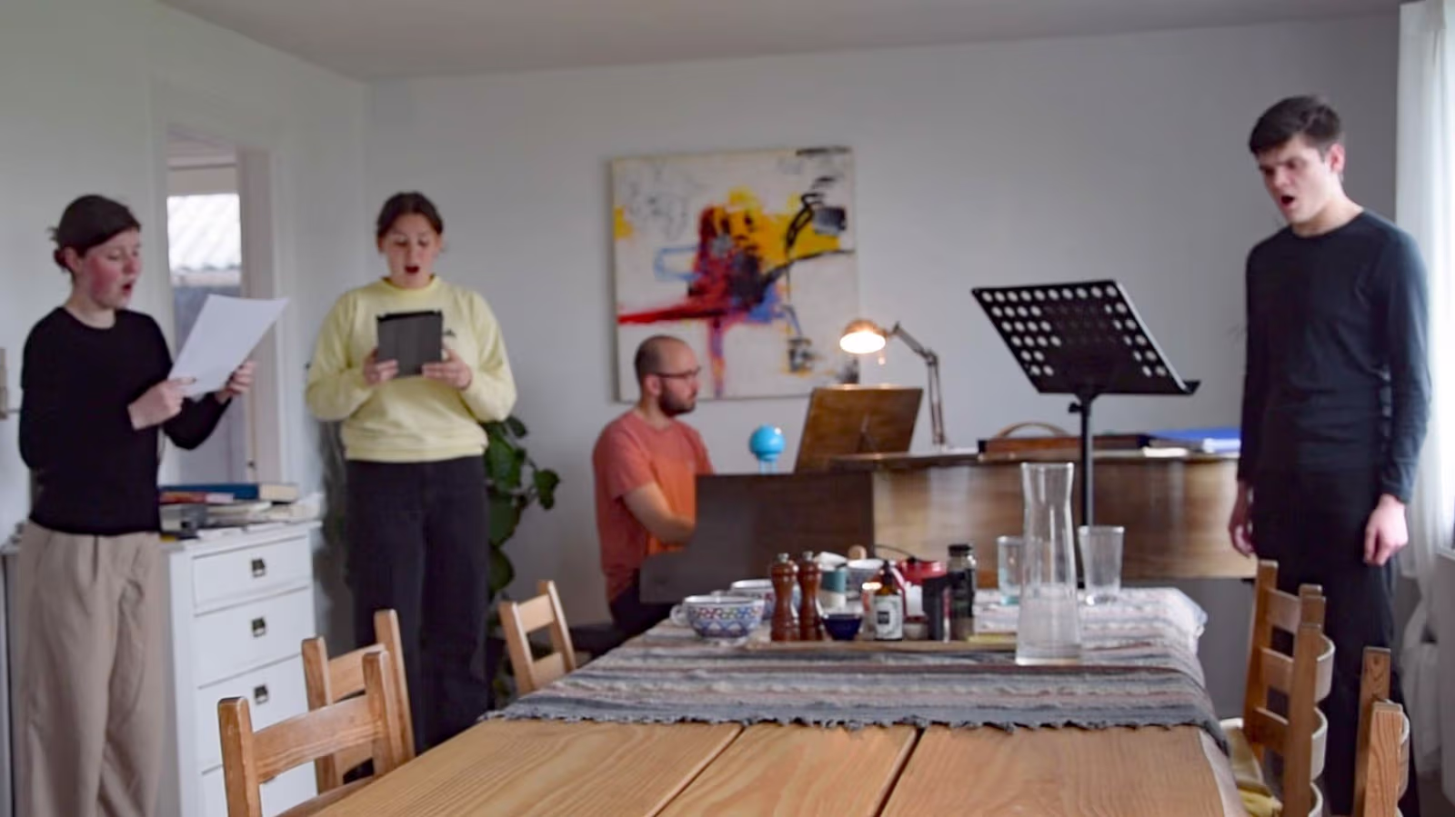 Musik i Skovlund og Ansager kirke pinsedag