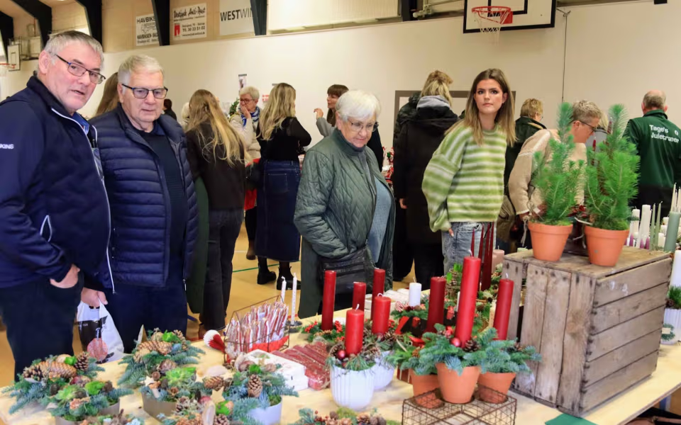 Julemarked trak fulde huse
