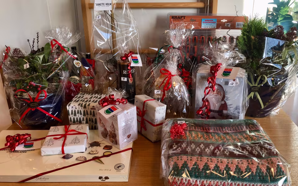 Julemarked på Ansager plejehjem