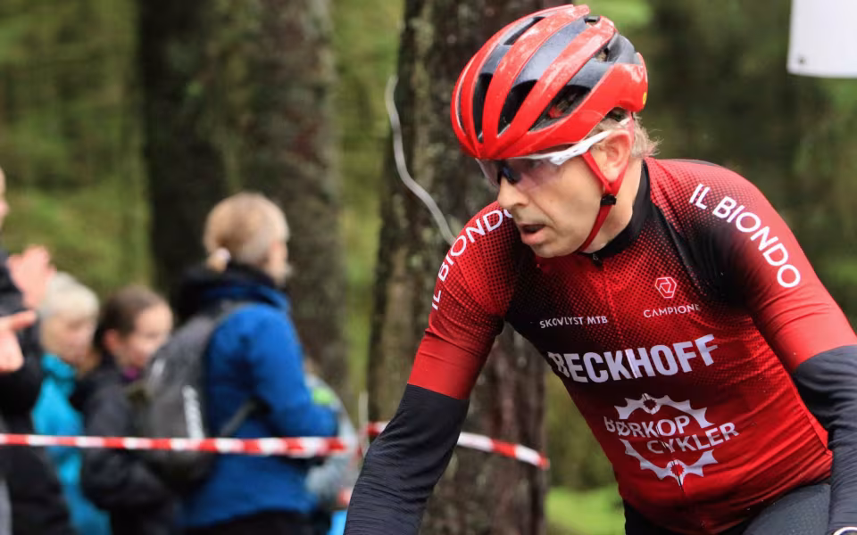 Mountainbike ryttere imponerede trods vådt vejr