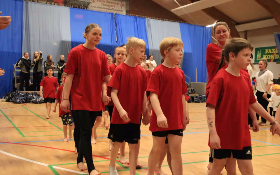 Forårsstemning i Outrup med GUB Gymnastik